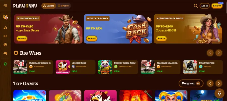 Play Jonny – Join the Game Now and Spin